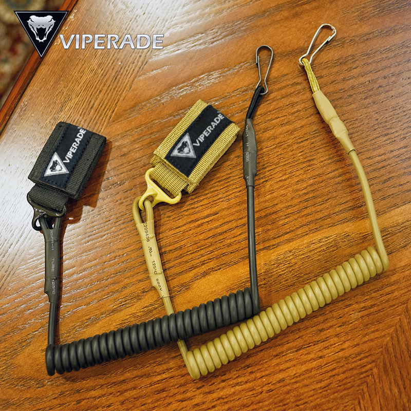 VIPERADE蝰蛇 钥匙扣快挂绳 多用途户外弹簧弹力手电挂绳