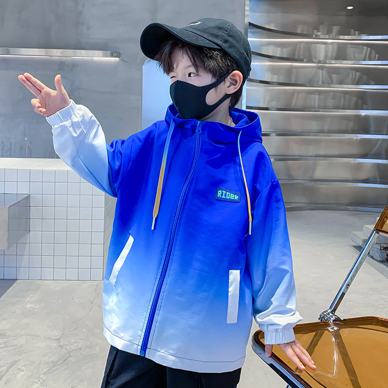 童装男童外套春秋2021新款大童春季洋气衣服12岁男孩春款儿童衣服