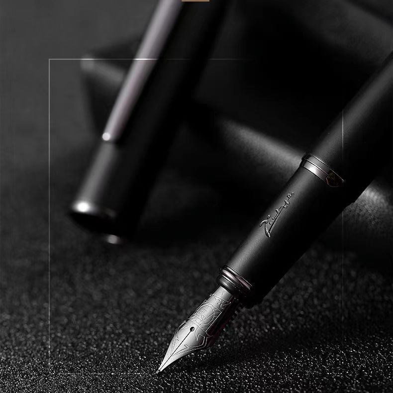 毕加索钢笔916小学生三年级书法美工笔弯尖练字墨囊送礼礼品笔