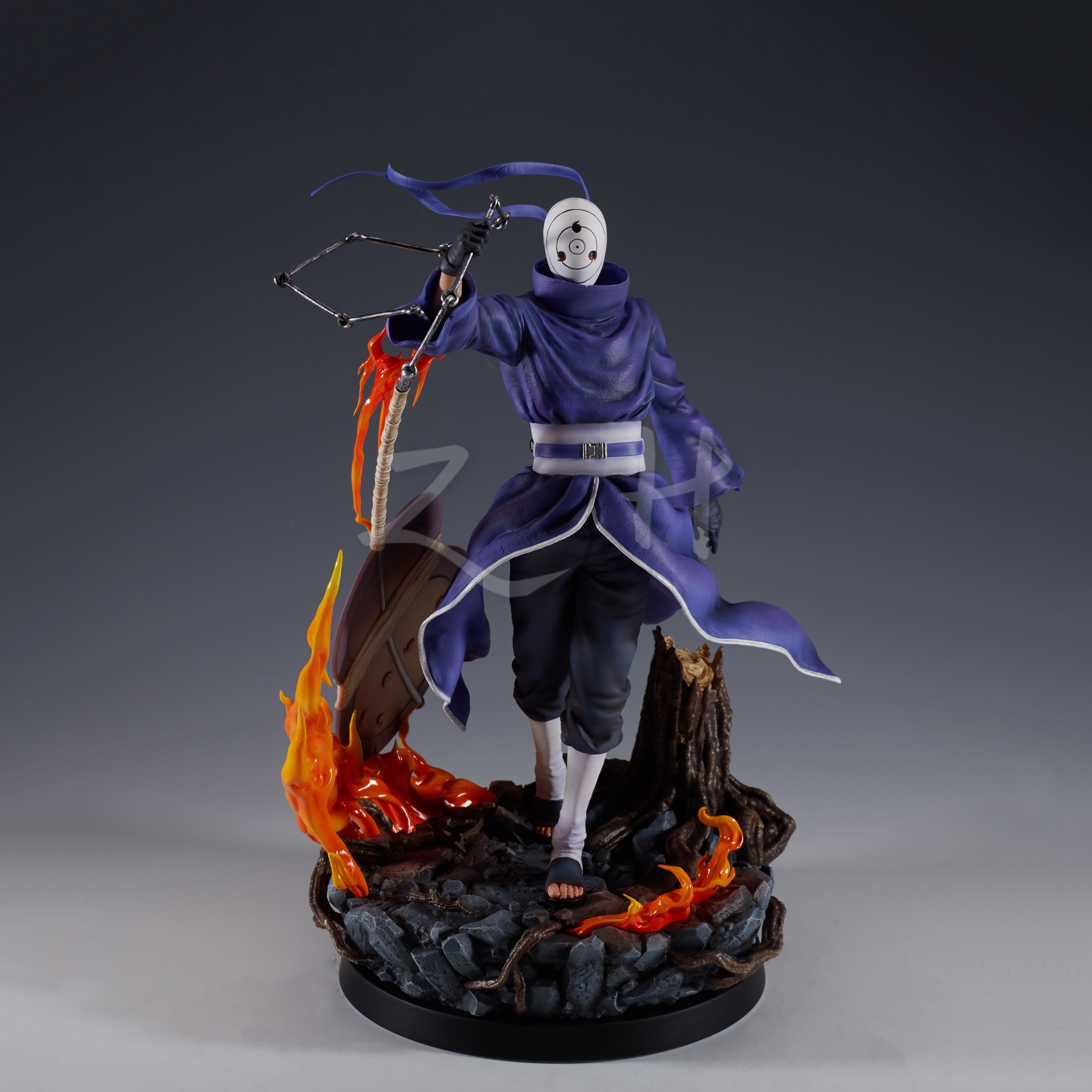 幻萌_萌布欧gk 致幻工作室 紫衣带土 宇智波带土 火影雕像手办 限量