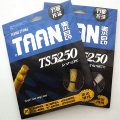 白（黄）色网球线TAAN泰昂 正品网球线 17号细线 TS5250最新版本