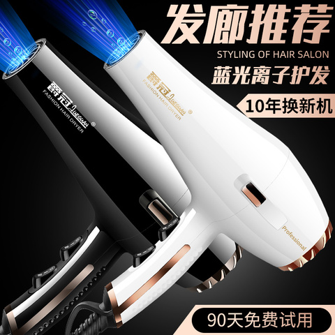 电吹风机家用理发店大功率发廊专用发型师吹风筒飞静音负离子护发