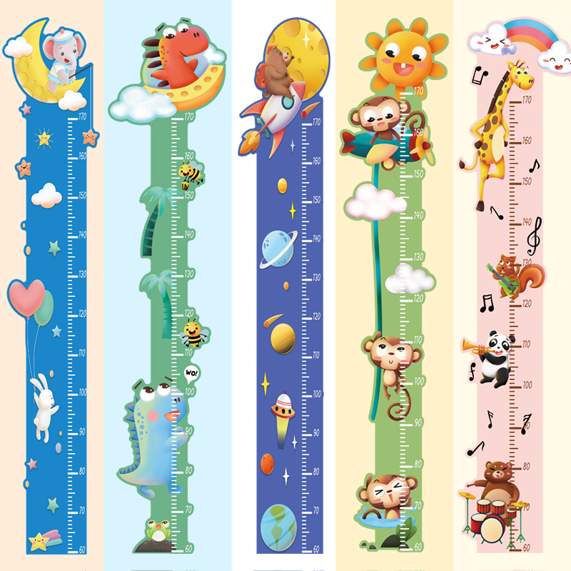 Simplicity originality lovely animal Cartoon children bedroom Room Wall decorate autohesion Tailor The walls Sticker Stickersin the Home accessories , Stickers , 身高贴 category - from Buy2taobao.com to provide professional Taobao agent buy service