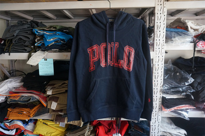 毛圈连帽男卫衣 PO字母