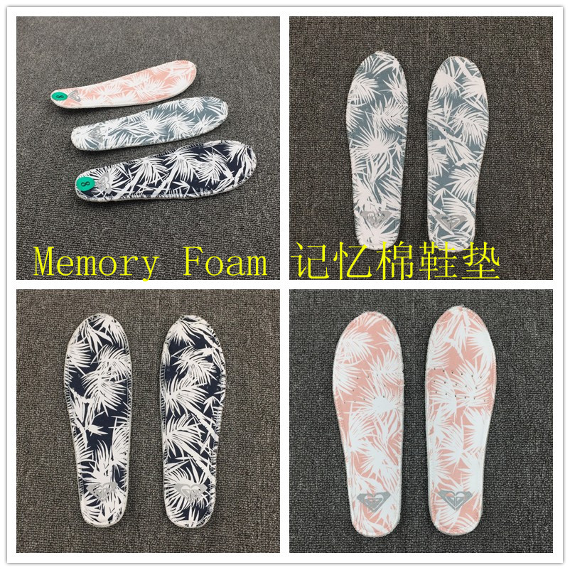 外贸出口MEMORY FOAM 记忆海绵鞋垫 慢回弹 减震 缓冲鞋垫