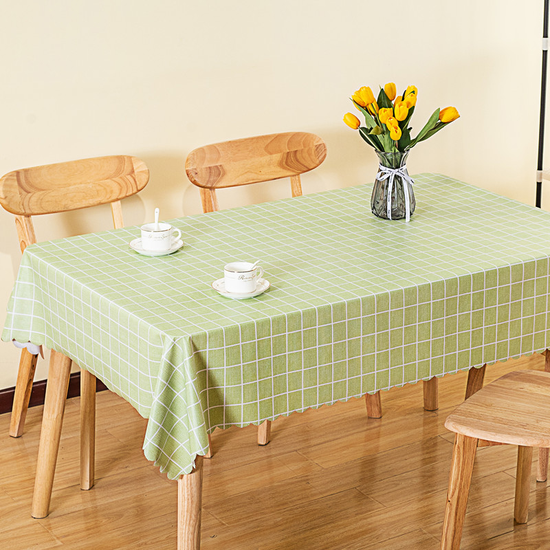 唯美丽PVC桌布防水防油餐桌布长方形茶几垫正方形桌布八仙桌台布
