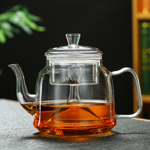 家用电陶炉玻璃蒸煮茶壶耐热加厚泡茶茶具套装养生壶围炉煮茶器