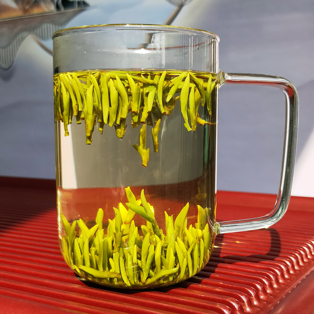 霍山黄芽2022新茶明前特级头采单芽安徽早春茶品种茶叶500g礼盒装