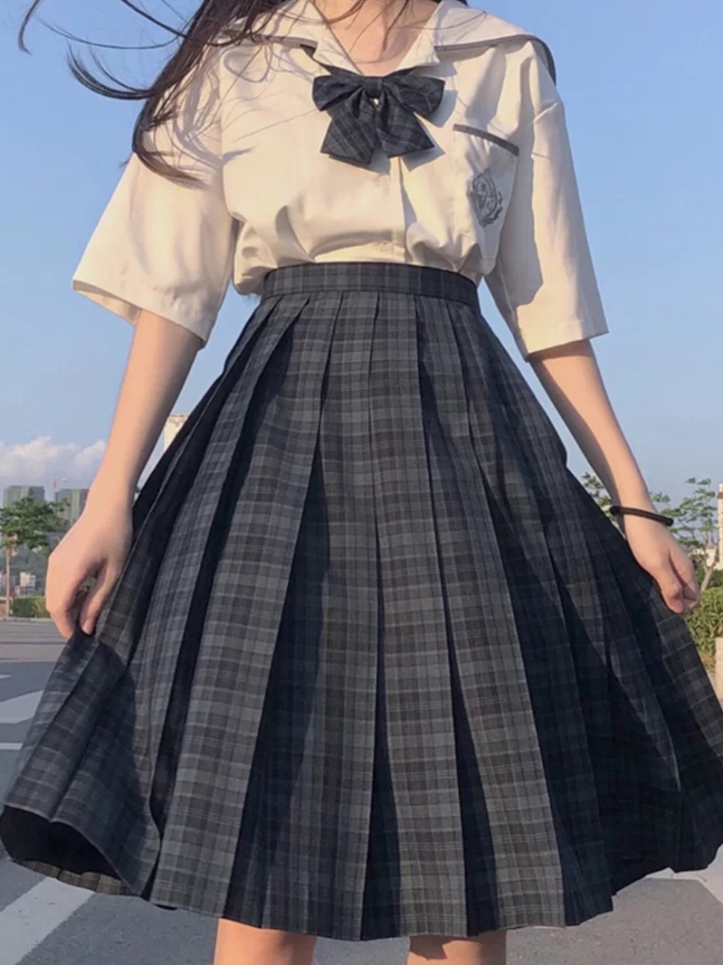 jk女格正版长裙优等生套装制服原创海苔校供西服定制