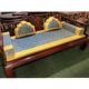 中式罗汉床垫子套装实木仿古家具坐垫红木沙发扶手靠垫高端真丝垫
