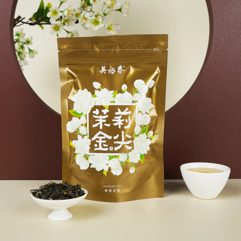 【推荐】吴裕泰中华老字号茉莉花茶绿