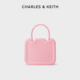 【春夏穿搭】CHARLES＆KEITH饼干包CK2-30781598小号单肩斜挎包女