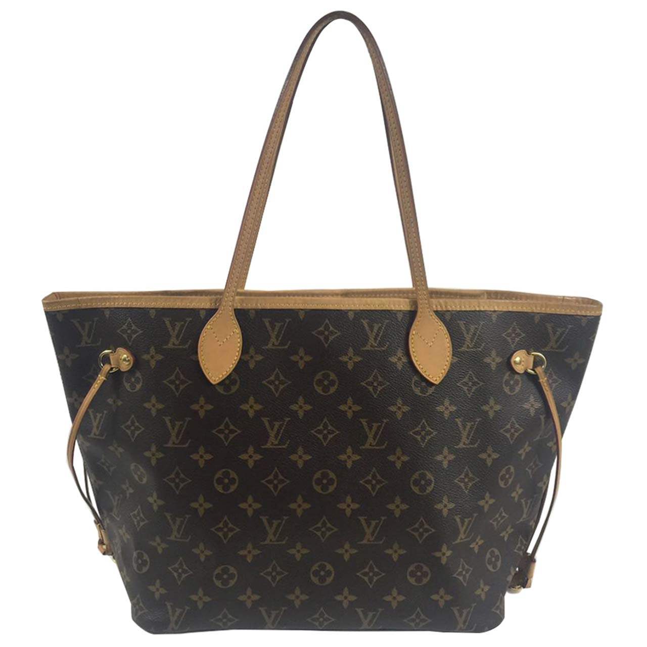 [9.5新] 路易威登lv neverfull老花中号子母包