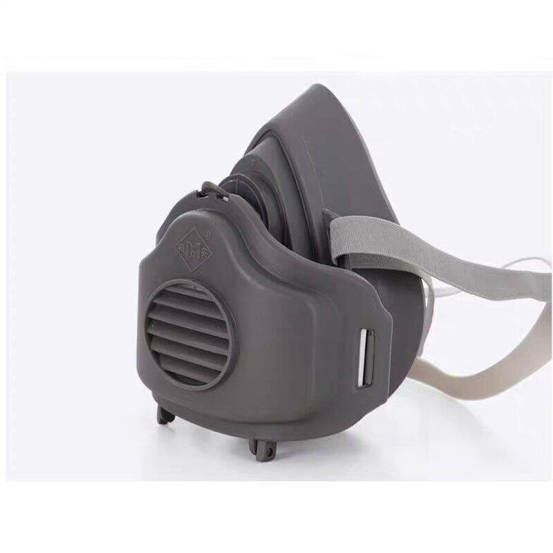 3200防尘口罩防工业粉灰尘打磨煤矿口鼻罩透气可清洗口覃防尘面具