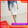 百洛安2019夏季新款半身裙高腰开叉包臀裙中裙一步裙职业裙子女装 百洛安2019夏季新款半身裙高腰开叉包臀裙中裙一步裙职业裙子女装