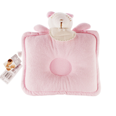 比亲正品4622 熊猫婴儿定型枕 宝宝枕头婴儿枕头防偏头 内赠枕巾