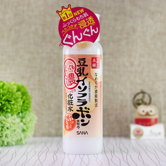日本SANA/莎娜 超浓润豆乳美肌化妆水（特润型）200mL 滋润不油腻