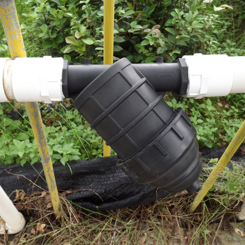 6分1寸2寸网式叠片过滤器农业大棚节水灌溉设备微喷滴灌农用过滤
