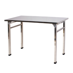 不锈钢桌子不锈钢折叠桌工作台操作台培训桌会议桌饭桌餐台餐桌