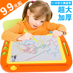 超大号儿童画画板磁性彩色写字板小黑板宝宝幼儿1-3岁2玩具涂鸦板
