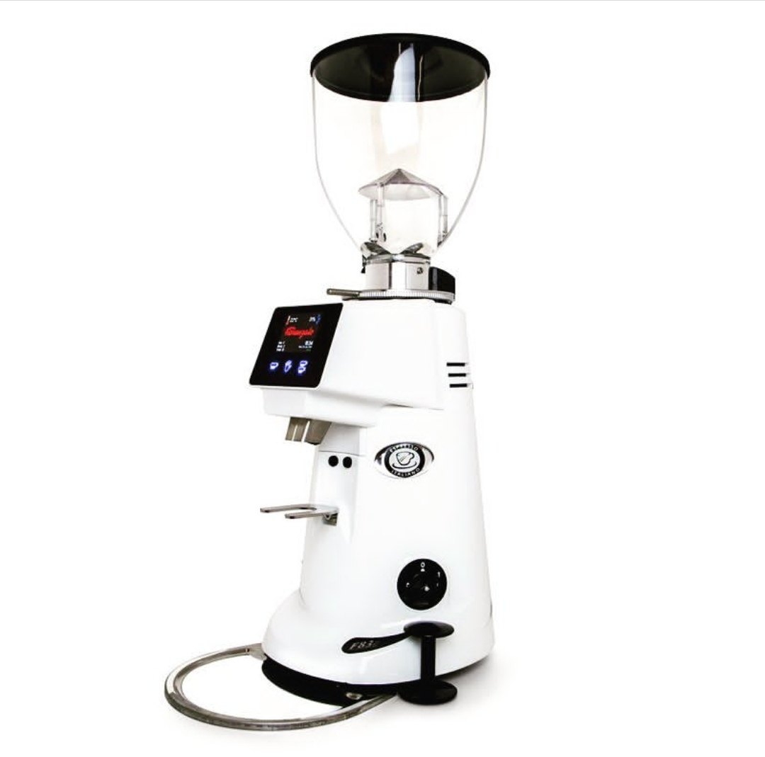 fiorenzato磨豆机f83e商用意式磨豆机咖啡电动研磨机83mm刀盘定量