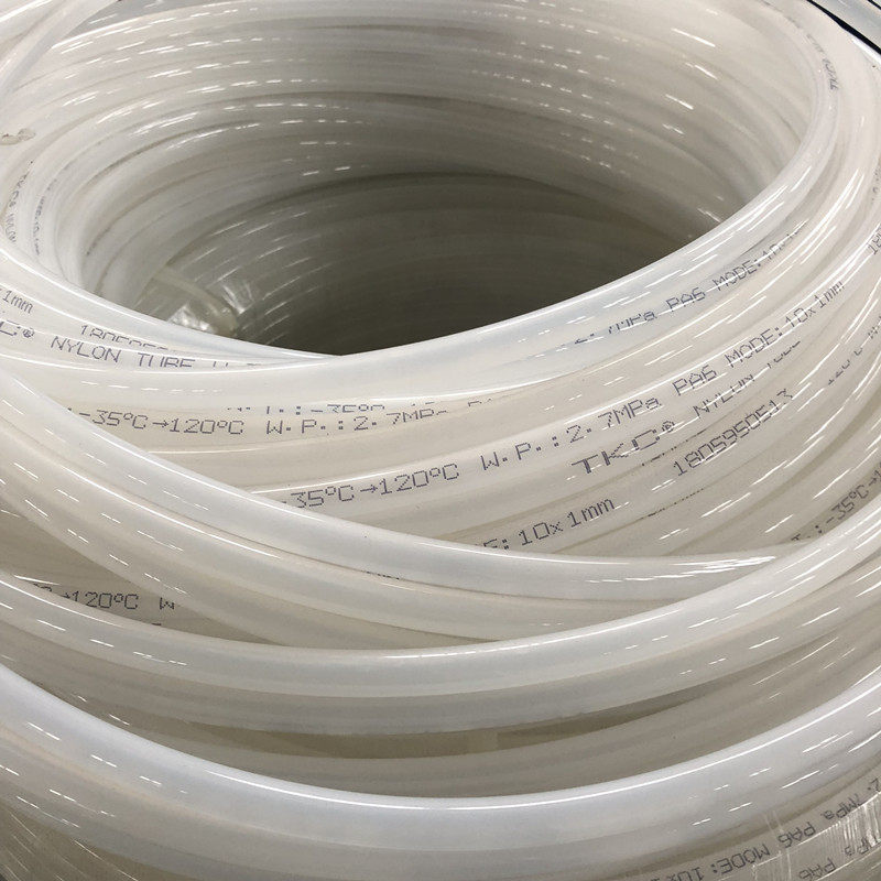 pa尼龙润滑油管高压透明油路配件4mm/6mm/8mm 塑料气管机床油管