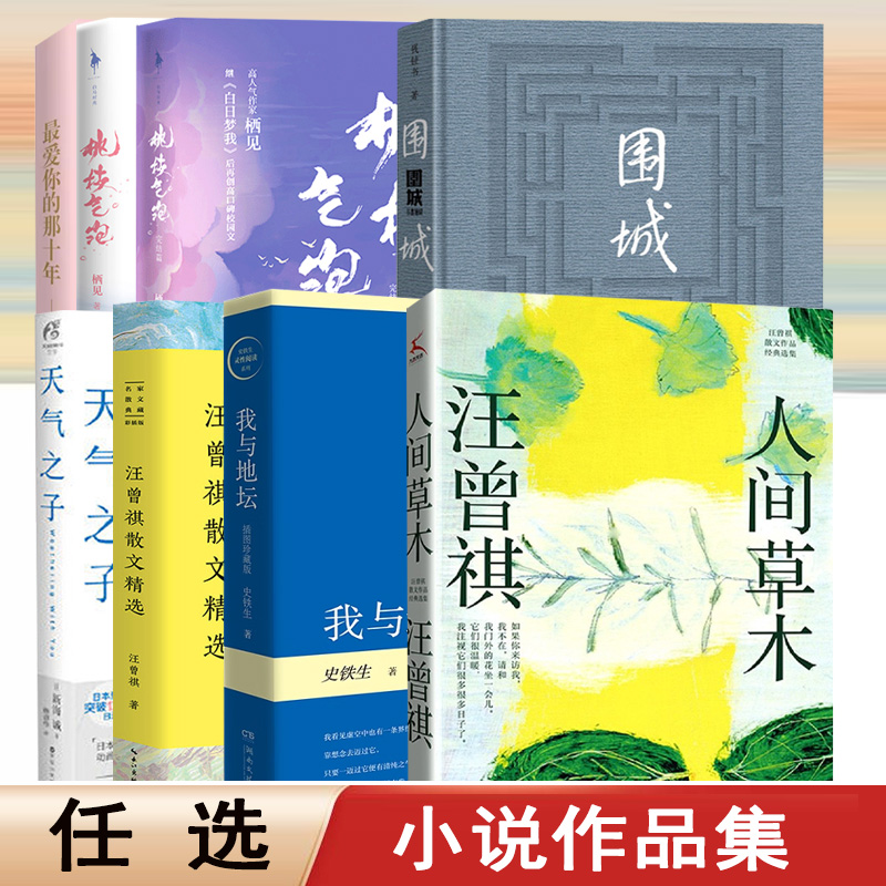 桃枝气泡杀死一只知更鸟围城汪曾祺人间草木散文精选遥远的救世主经典天气之子中学文学小说系列正版畅销书