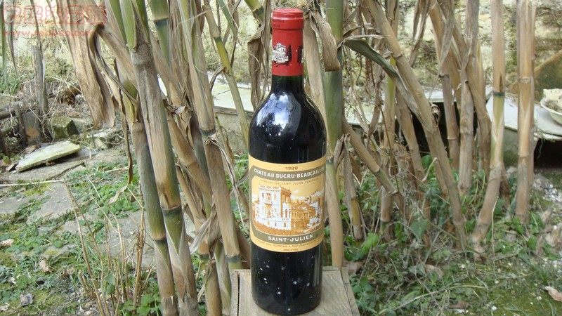 1988年法国红酒宝嘉龙城堡红葡萄酒 chateau ducru-beaucaillou_不