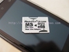 PhotoFast PSP專用 CR-5400 TF轉MS卡套 雙馬甲 支持32GB PhotoFast PSP專用 CR-5400 TF轉MS卡套 雙馬甲 支持32GB