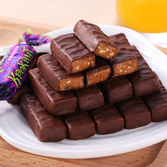 俄罗斯进口糖果 杏仁夹心巧克力 紫皮糖250g 零食喜糖 4袋包邮
