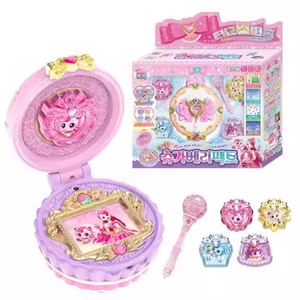 韩国进口第四季奇妙萌可玩具甜品盒子正版玩偶公仔爱心公主宝盒