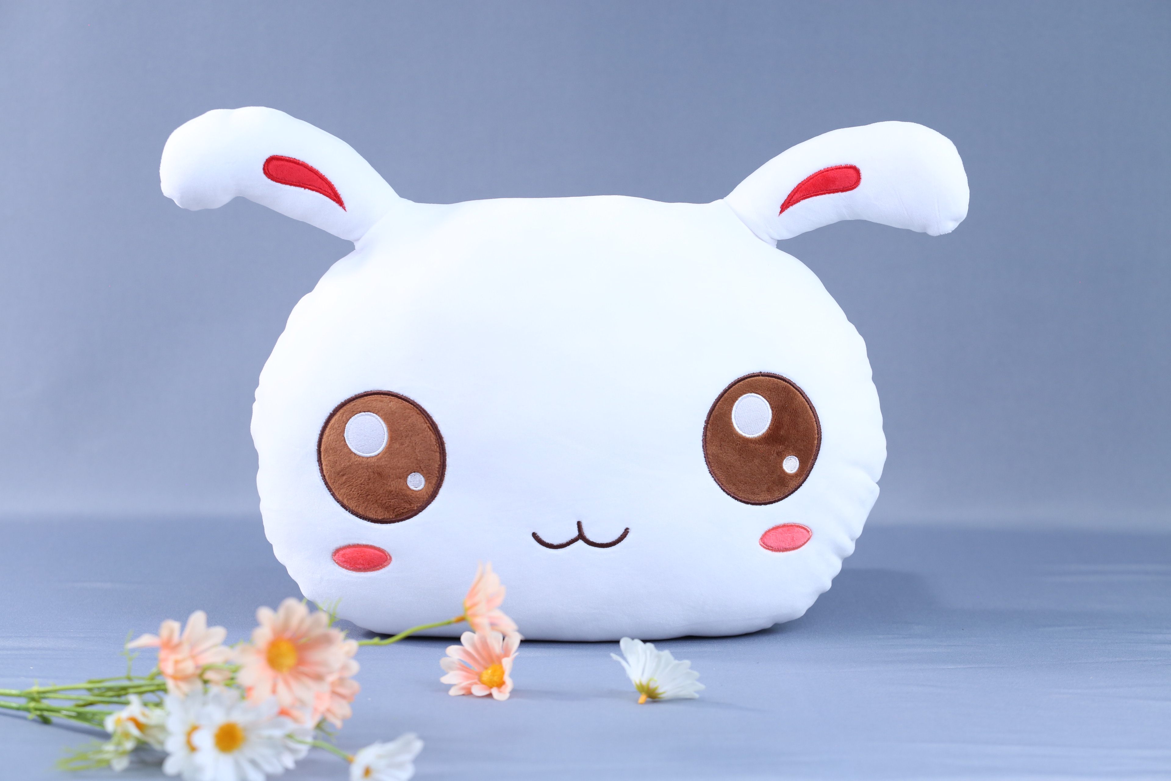 华图文创图兔抱枕大玩偶兔子睡觉抱枕布娃娃女生毛绒玩具