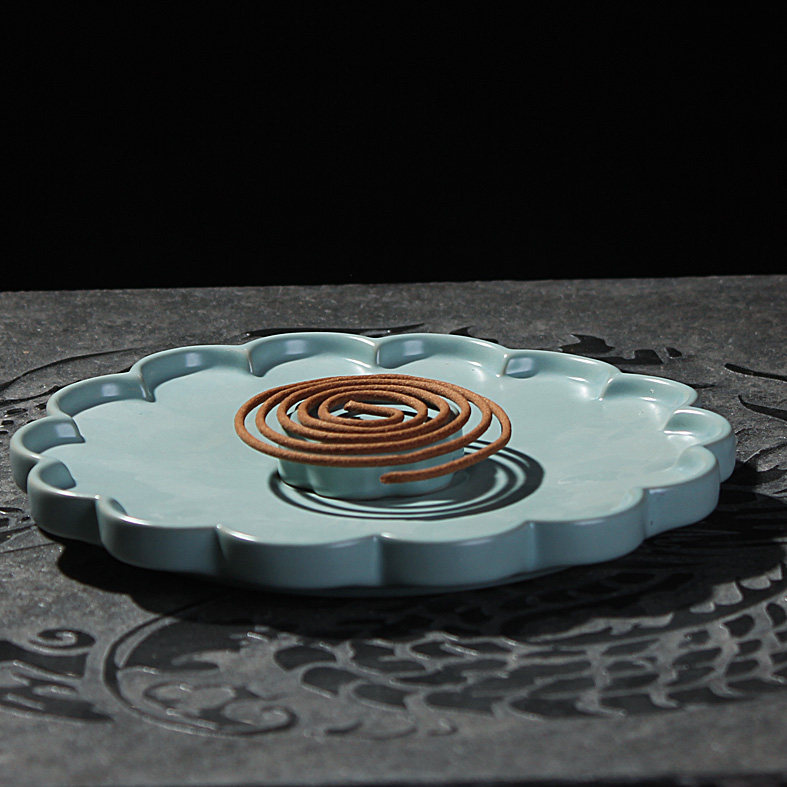 福建省工艺美术师 陈为平作品《莲花香坛》顶级汝窑摆件艺术藏品