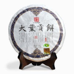 包邮 云茶品牌 大叶贡饼 生茶 饼茶 2012年 357g 特产 七彩云南