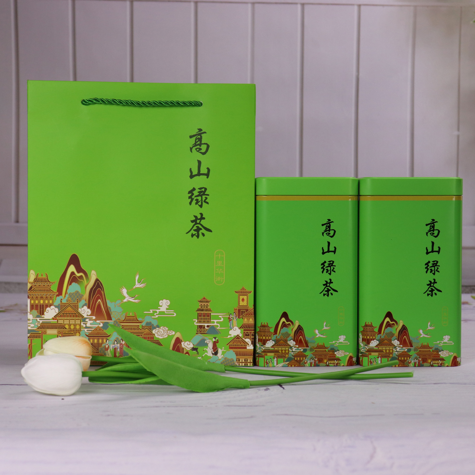新款通用古树野生滇红茶凤凰单枞大红袍空铁罐包装茶叶便携礼品盒