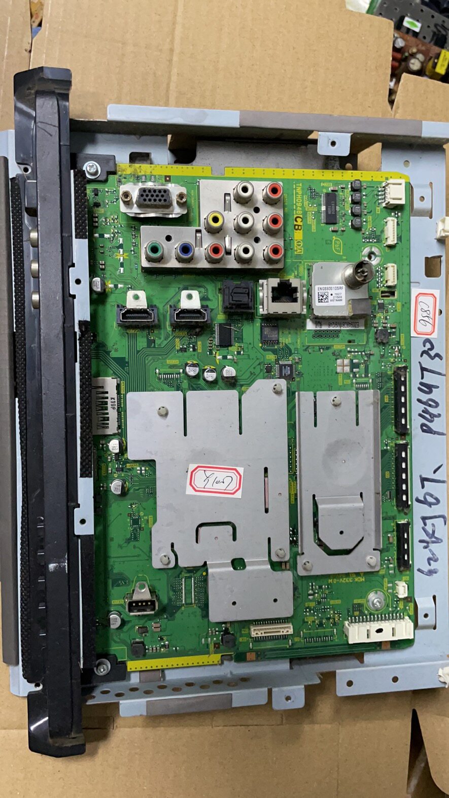 拆机松下th-p46ut30c主板tnph0948cb1amc117fu1400pcb电路板
