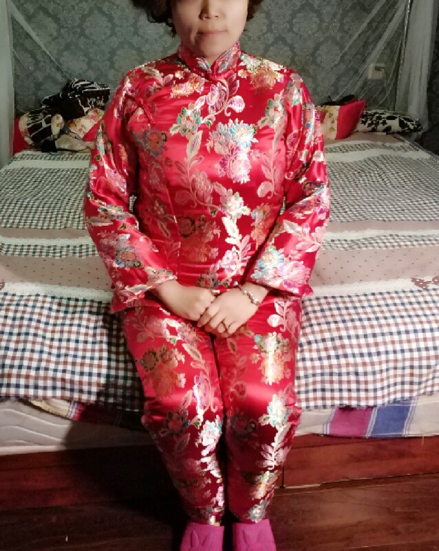 成人手工天然棉花绸缎袄女棉衣 推荐