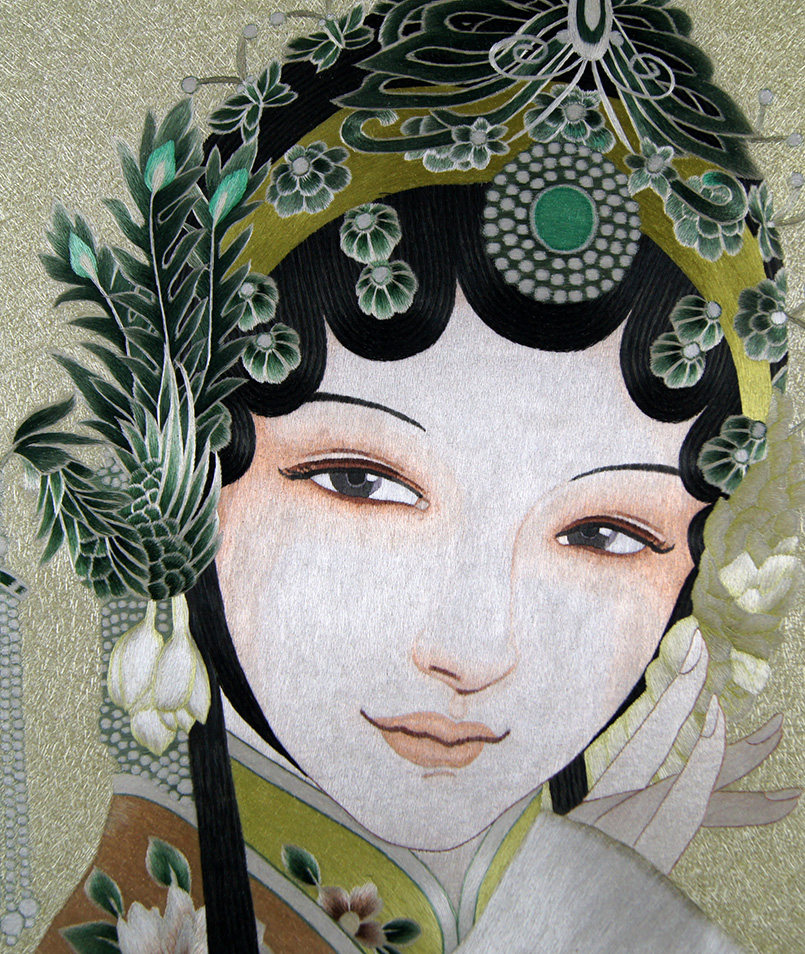 【双十二】苏绣单面绣 姚叶《国粹》刺绣 买就送