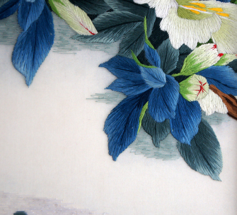 苏绣单面绣 《蝶恋花》