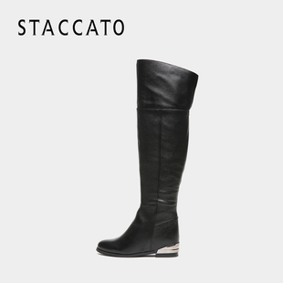 448065上身圖 STACCATO 思加圖冬季高筒女靴9C503DC6 m40146