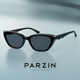 帕森PAZA系列太阳镜男女款复古潮流猫眼窄框街拍防晒墨镜12732
