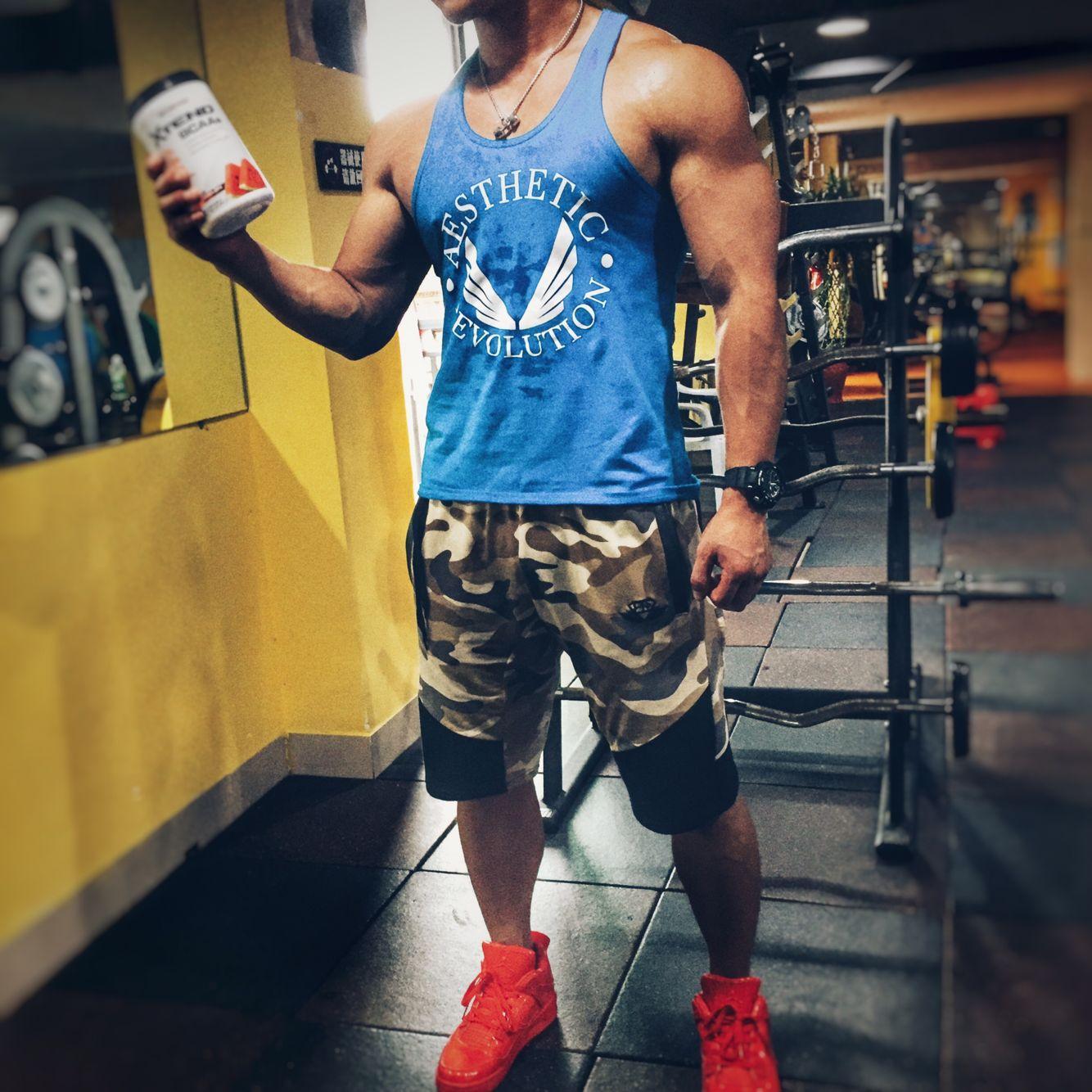 muscle Bodybuilding Brother major Bodybuilding motion vest motion T-shirt man Fitness wear jacketin the Sportswear/Casual Clothing , Fitness Apparel , Fitness clothing category - from Buy2taobao.com to provide professional Taobao agent buy service