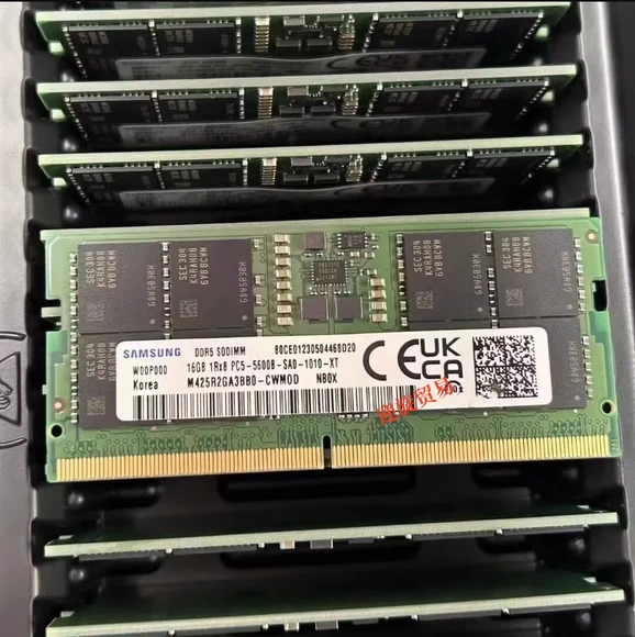 全新三星 16G 1RX8 PC5-5600B DDR5笔记本内存M425R2GA3BB0-CWM0D