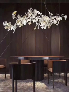 简约个性餐厅吧台吊灯艺术陶瓷设计师客厅别墅创意前台售楼部灯具