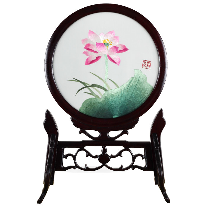 湘绣双面绣《和和美美》国家非遗 手工刺绣 - 拍卖