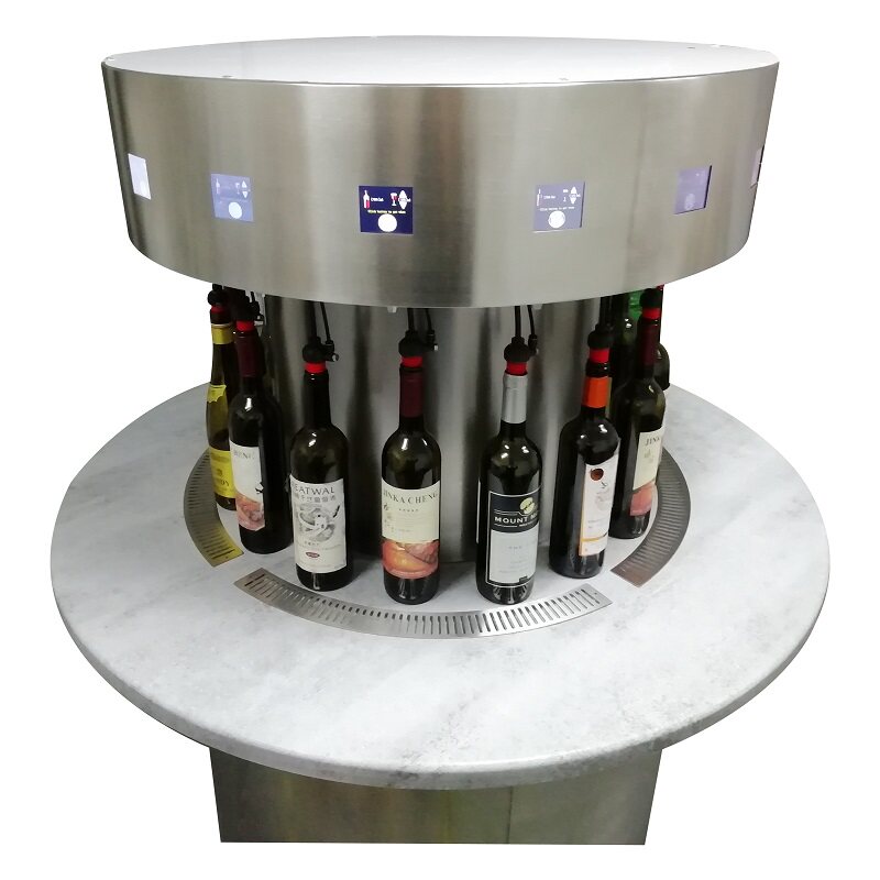 小瑜儿智能售酒设备的优惠券大全—红酒葡萄酒分酒机 分杯机 保鲜机