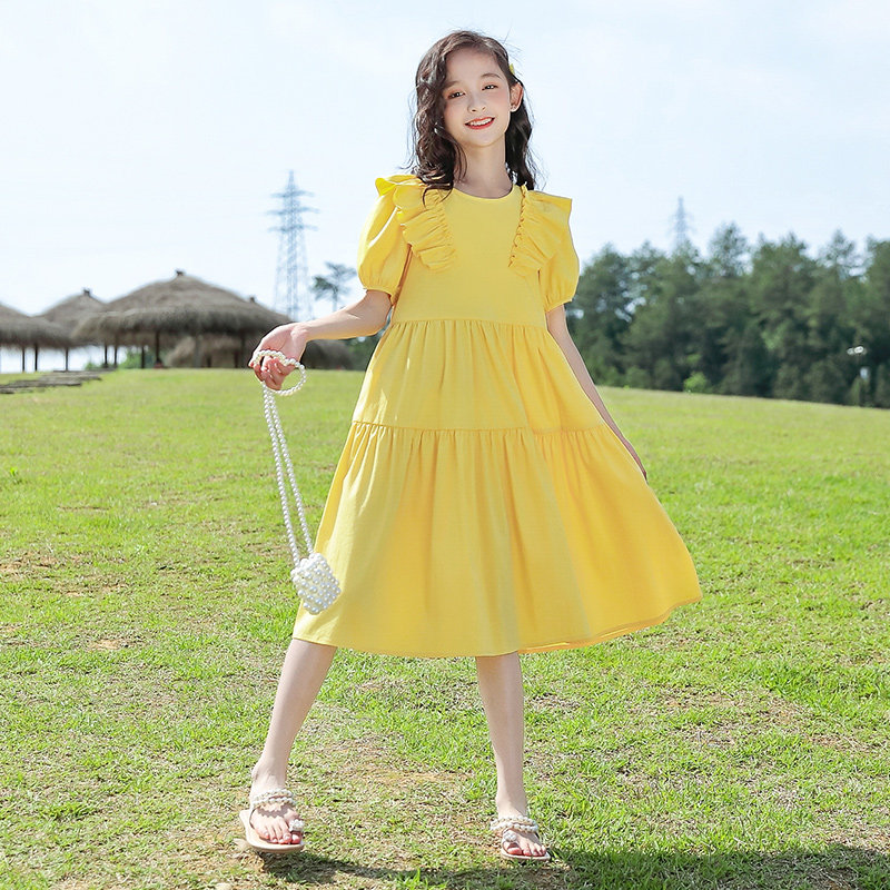 10岁女孩夏季裙子公主裙