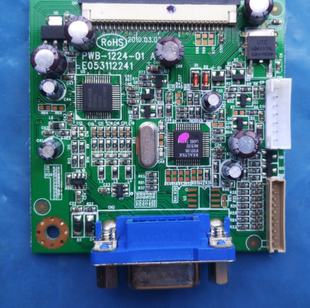 方正731S 17寸液晶显示器电源背光恒流升高压电路板主板驱动板Y