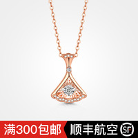 T400小裙子项链2022年新款女小众设计感生日礼物送女友送闺蜜首饰
