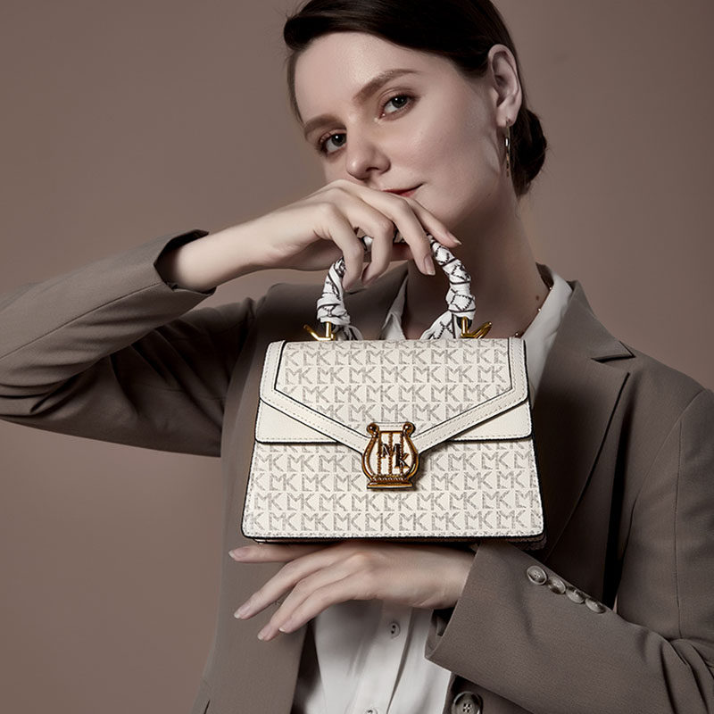 名牌包包奢侈品大牌真皮mk凯莉包小包斜挎高级感代购女包轻奢品牌